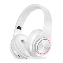 Load image into Gallery viewer, B39 Portable Folding Wireless Bluetooth Headphones LED Colorful Breathing Lights With MIC Support TF Card Built-in FM Mp3 Player