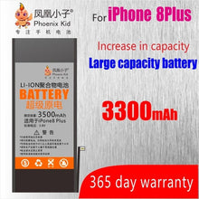Load image into Gallery viewer, Phoenix Kid Original For Apple iPhone 5 5S/5C 6 6S 7 Battery Replacement Mobile Phone bateria Real High Capacity Free Repair Kit