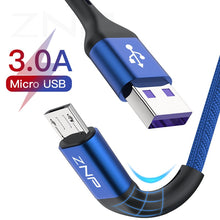 Load image into Gallery viewer, ZNP 1m 2m Micro USB Cable Fast Charging For Xiaomi Redmi Note 5 Pro Android Mobile Phone Data Cable for Samsung S7 Micro Charger
