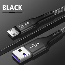 Load image into Gallery viewer, ZNP 1m 2m Micro USB Cable Fast Charging For Xiaomi Redmi Note 5 Pro Android Mobile Phone Data Cable for Samsung S7 Micro Charger