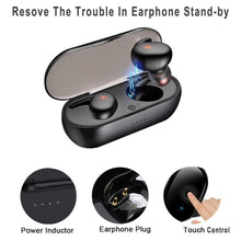Load image into Gallery viewer, Y30 Bluetooth Wireless Earphone 5.0 Sport Bluetooth Headset Earbuds Handfree Portable with Charging Box 3D Stereo Sound