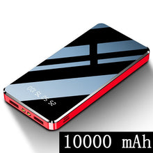Load image into Gallery viewer, Mirror LED Digital Display 20000 mAh Power Bank Portable External Battery Charger 10000mAh Powerbank For iPhone 7 Samsung Xiaomi