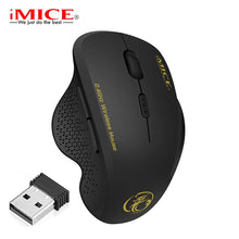 Load image into Gallery viewer, Wireless Mouse Computer Mouse Wireless 2.4 Ghz 1600 DPI Ergonomic Mouse Power Saving Mause Optical USB PC Mice for Laptop PC