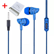 Load image into Gallery viewer, A10 3.5mm Portable Earphone Stereo Bass Earpieces Rope Wire Handfree With Mic Headset for iPhone Xiaomi Huawei Samsung