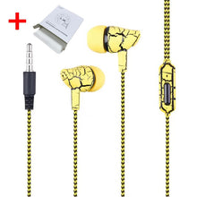 Load image into Gallery viewer, A10 3.5mm Portable Earphone Stereo Bass Earpieces Rope Wire Handfree With Mic Headset for iPhone Xiaomi Huawei Samsung