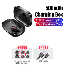 Load image into Gallery viewer, Wireless Headphones Bluetooth V5.0 Earphones LED Display 2200mAh Charging Box with Microphone Waterproof Headphone Touch Control