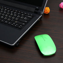 Load image into Gallery viewer, 1600 dpi usb sem fio óptico rato de computador 2.4g receptor super fino mouse para computador portátil