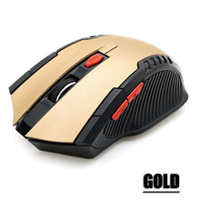 Load image into Gallery viewer, 2.4 ghz sem fio ratos com receptor usb gamer 2000 dpi mouse para computador portátil