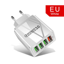 Load image into Gallery viewer, Lovebay 48W Quick Charger 3.0 USB Charger For iphone Samsung Tablet EU US Plug Wall Mobile Phone Charger Adapter Fast Charging