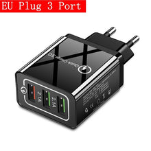 Load image into Gallery viewer, Lovebay 48W Quick Charger 3.0 USB Charger For iphone Samsung Tablet EU US Plug Wall Mobile Phone Charger Adapter Fast Charging
