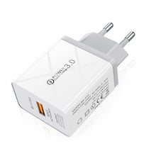 Load image into Gallery viewer, Lovebay 48W Quick Charger 3.0 USB Charger For iphone Samsung Tablet EU US Plug Wall Mobile Phone Charger Adapter Fast Charging