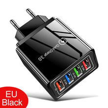 Load image into Gallery viewer, EU/US Plug USB Charger Quick Charge 3.0 For Phone Adapter for Huawei Mate 30 Tablet Portable Wall Mobile Charger Fast Charger