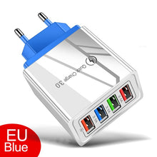 Load image into Gallery viewer, Crouch USB Charger Quick Charge 3.0 for Phone Adapter for iPhone Huawei Mate 30 Tablet Portable Wall Mobile Charger Fast Charger