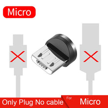 Load image into Gallery viewer, Twitch T01 magnética Micro USB tipo C Cable para iPhone Xiaomi teléfono móvil Cable USB de carga rápida cargador magnético Cable