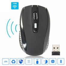 Load image into Gallery viewer, Wireless Mouse Computer Bluetooth Mouse Adjustable DPI Cordless Mice 2.4Ghz USB Optical Mice For Laptop PC