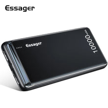 Load image into Gallery viewer, Essager 10000mAh Power Bank Slim USB 10000 mAh Powerbank Portable External Battery Charger Pack For Xiaomi Mi 3 iPhone PoverBank