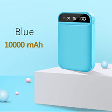 Load image into Gallery viewer, FLOVEME Mini Power Bank Dual Portable Fast Charging Battery Powerbank 10000mAH Travel Digital Display Poverbank for iPhone Xiaom