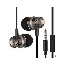 Load image into Gallery viewer, Metal 3.5mm In Ear Earphones Subwoofer Earphone wired Headset gaming with microphone Handfree Noise cancelling Earbuds