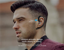 Load image into Gallery viewer, Studyset Q12 Wireless Bluetooth 4.2 Earphone Single Over Ear Headset with Mic Handfree Business Meeting Driving Call Earphone