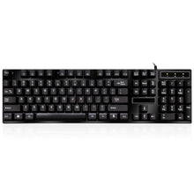 Load image into Gallery viewer, Waterproof USB Wired non-illuminated keyboard, Wired Keyboard Desktop Laptop Office Home Keyboard