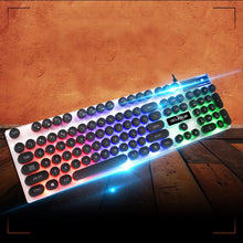 Load image into Gallery viewer, mechanical keyboard wireless gaming keycaps pbt key caps dsa keycaps typewriter computer mini touchpad set blank keyboard 215