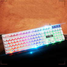 Load image into Gallery viewer, mechanical keyboard wireless gaming keycaps pbt key caps dsa keycaps typewriter computer mini touchpad set blank keyboard 215