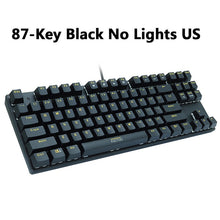Load image into Gallery viewer, Wired Gaming Mechanical Keyboard Blue Red Switch 87/104keys Anti-ghosting Russian/US LED Backlit LED For Gamer Laptop Computer