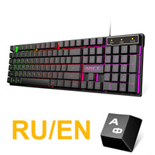 Load image into Gallery viewer, iMice Gaming Keyboard Imitation Mechanical Keyboard with Backlight Russian Gamer Keyboard Wired USB Game keyboards for Computer