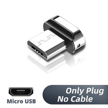 Load image into Gallery viewer, FONKEN Magnetic Micro USB Cable Type C Magnetic Charger Phone Cables for iPhone Samsung Huawei Xiaomi LG Quick Fast Charge 1m 2m