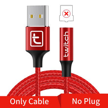 Load image into Gallery viewer, Cable Micro USB magnético de 1M 2M para iPhone Samsung Android Cable de carga rápida USB tipo C Cable de cargador magnético