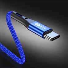 Load image into Gallery viewer, GTWIN 3A Type C USB Cable Fast Charger For Samsung S10 S9 S8 Huawei usb-c Cable Mobile Phone Charging Wire For Xiaomi Redmi note