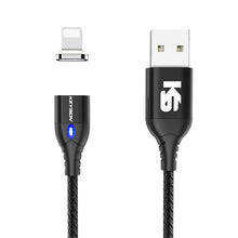 Load image into Gallery viewer, KEYSION 3A Magnetic USB Cable For iPhone Micro USB Type C Cable Fast Charging Magnet Charger Micro usb Cable For Samsung Xiaomi