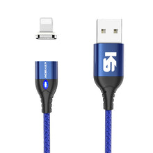 Load image into Gallery viewer, KEYSION 3A Magnetic USB Cable For iPhone Micro USB Type C Cable Fast Charging Magnet Charger Micro usb Cable For Samsung Xiaomi