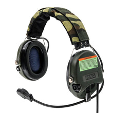 Load image into Gallery viewer, Tactical Hunting Pickup noise reduction Sordin Headphones Airsoft Military Headset Tactical Softair Walkie Talkie Headse FG