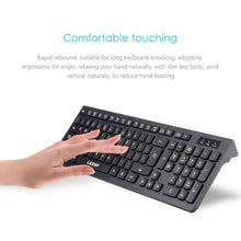 Load image into Gallery viewer, Ultra-thin Chocolate Wired Keyboard Desktop Office Home Games Slim Mute Computer 104 Keys Full-size Ergonomic Design
