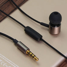 Load image into Gallery viewer, Rehimm Wired Earphone Metal Sport Music Phone Earbuds In Ear Wire-Control 3.5 MM Drive-by-Wire Headset with MIC
