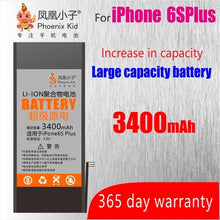 Load image into Gallery viewer, Phoenix Kid Original For Apple iPhone 5 5S/5C 6 6S 7 Battery Replacement Mobile Phone bateria Real High Capacity Free Repair Kit
