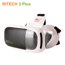 Load image into Gallery viewer, RITECH III Virtual Reality 3D Video Glasses RIEM 3 Plus VR Helmet Box for 3D Movie Games Compatible 4.7/5.0-6" Moblie Phone
