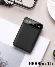 Load image into Gallery viewer, 10000mAh Power Bank Dual USB Output Portable Charger Powerbank Cute Mini Charging Power Bank Travel External Mobile Battery Pack
