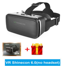 Load image into Gallery viewer, Original VR shinecon 6.0 Standard edition and headset version virtual reality 3D VR glasses headset helmets Optional controller

