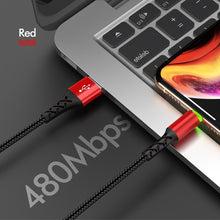 Load image into Gallery viewer, ROCK LED lighting Charger Cable For iPhone 11 Pro Max X XR XS 8 7 6 6s 5 5s iPad Fast Charging Cable Mobile Phone Data Wire Cord
