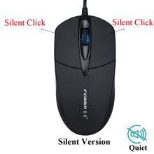 Load image into Gallery viewer, Silent/Sound Click Mini Wired Gaming Mouse Computer Mouse Portable Mute Desk Optical Mouse Mice for PC Computer Laptop Desktop
