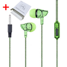 Load image into Gallery viewer, A10 3.5mm Portable Earphone Stereo Bass Earpieces Rope Wire Handfree With Mic Headset for iPhone Xiaomi Huawei Samsung
