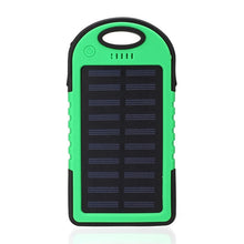 Load image into Gallery viewer, Solar 12000mAh power bank Portable Solar Panel Dual USB Battery Pack Charger Charging LED Battery Charger For iphone5 6 7 8 X
