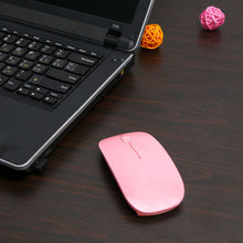 Load image into Gallery viewer, 1600 dpi usb sem fio óptico rato de computador 2.4g receptor super fino mouse para computador portátil
