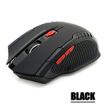 Load image into Gallery viewer, 2.4 ghz sem fio ratos com receptor usb gamer 2000 dpi mouse para computador portátil
