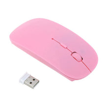 Load image into Gallery viewer, USB Wireless Mouse 1600DPI 4 Buttons Ergonomic 2.4GHz Cordless Mice for PC Desktop Laptop Windows Computer

