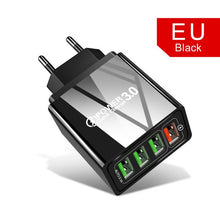 Load image into Gallery viewer, Lovebay 48W Quick Charger 3.0 USB Charger For iphone Samsung  Tablet EU US Plug Wall Mobile Phone Charger Adapter Fast Charging
