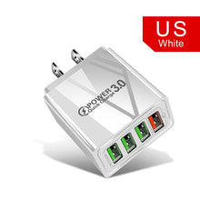 Load image into Gallery viewer, Lovebay 48W Quick Charger 3.0 USB Charger For iphone Samsung  Tablet EU US Plug Wall Mobile Phone Charger Adapter Fast Charging
