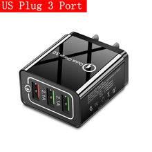 Load image into Gallery viewer, Lovebay 48W Quick Charger 3.0 USB Charger For iphone Samsung  Tablet EU US Plug Wall Mobile Phone Charger Adapter Fast Charging
